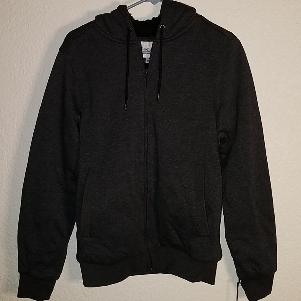 Sherpa Lined Hoodie - Picture 3 of 5
